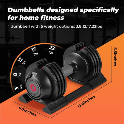 Adjustable Dumbbell Set — product view 3