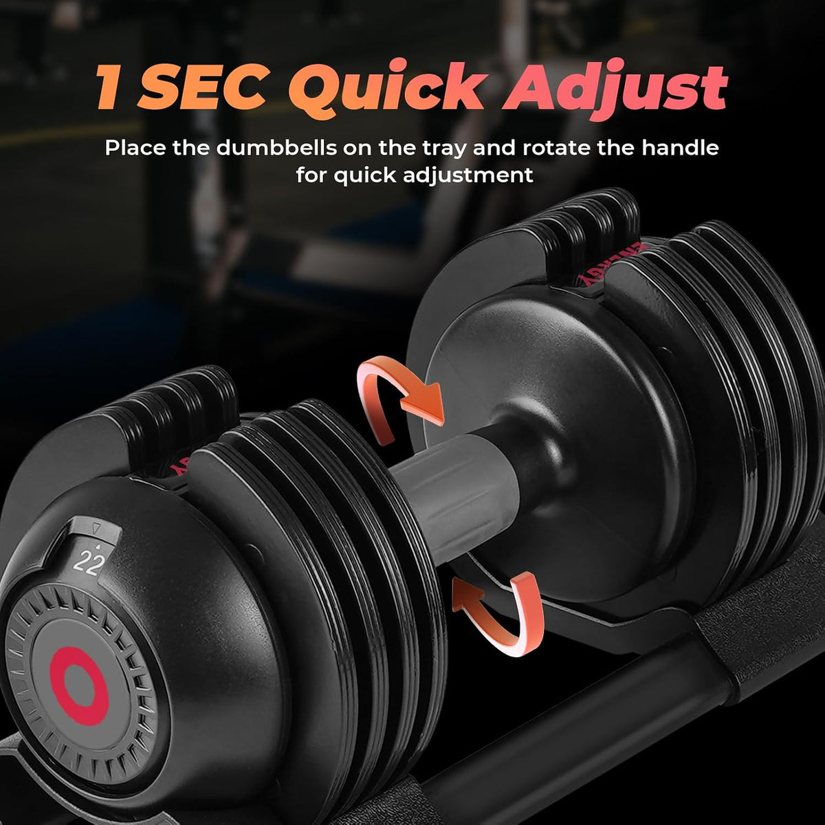 Adjustable Dumbbell Set — product view 4