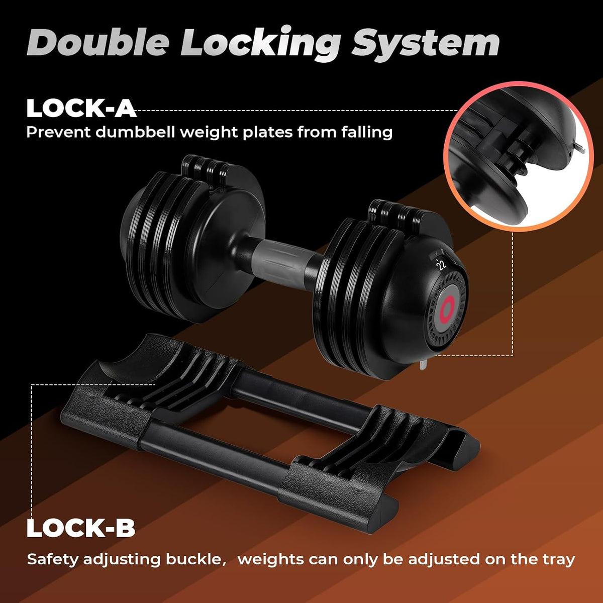 Adjustable Dumbbell Set — product view 5