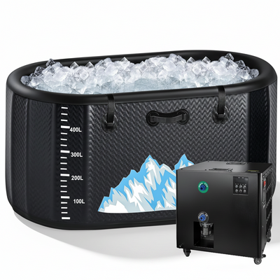 248-Gallon Inflatable Cold Plunge Tub – Hot & Cold, Wi-Fi